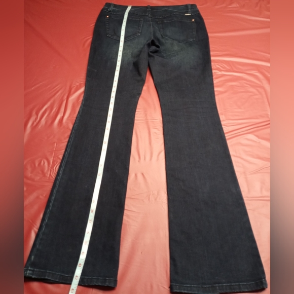 INC Denim BootLeg Reg Fit sz6×33 Dark Blue EUC Like New - Picture 7 of 8